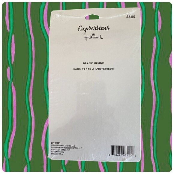 Hallmark Expressions Thank You Cards Blank 2 Pack 16  - "Thanks" Floral NEW - Picture 4 of 5